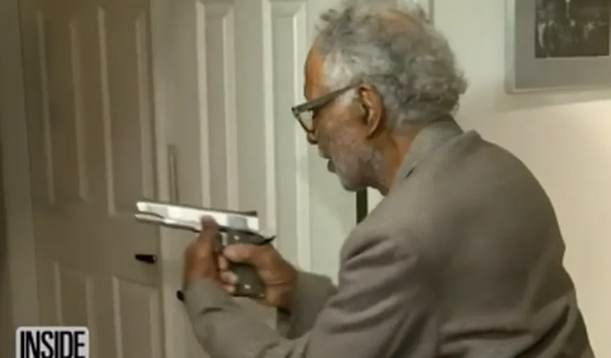 Miracolul zilei: Un veteran de război de 92 de ani a pus pe fugă un hoţ înarmat cu un topor VIDEO