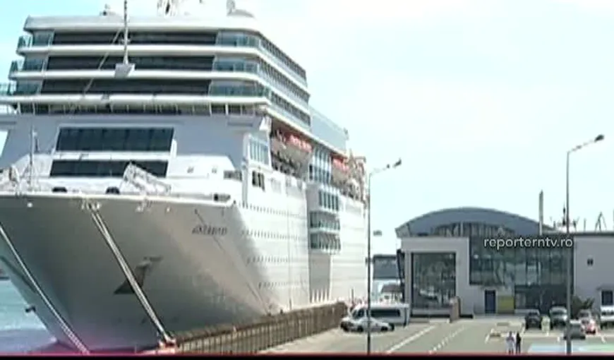 Lux şi răsfăţ pentru pasagerii celei mai mari nave de croazieră care a acostat în portul Constanţa VIDEO