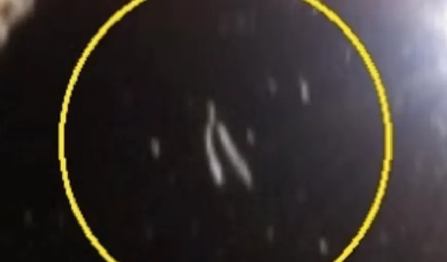 Staţia Spaţială Internaţională a filmat un OZN care a părăsit atmosfera terestră VIDEO