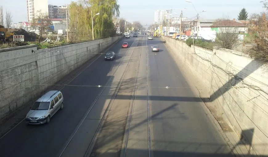 Lucrări de reabilitare în zona Podului Constanţa din Bucureşti