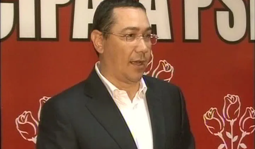 Ponta: Avem un guvern, guvernul lui, care se dovedeşte extrem de incompetent, ba chiar ucigaş