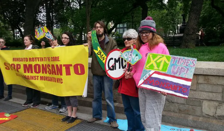 400 de marşuri de protest simultane în lume, împotriva gigantului Monsanto