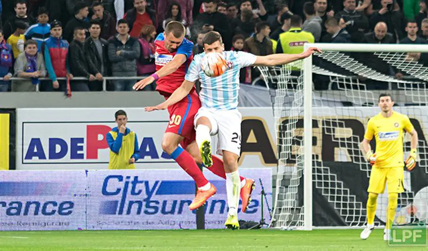 S-a încheiat play-off-ul Ligii 1. Steaua a câştigat la scor la Târgu Mureş
