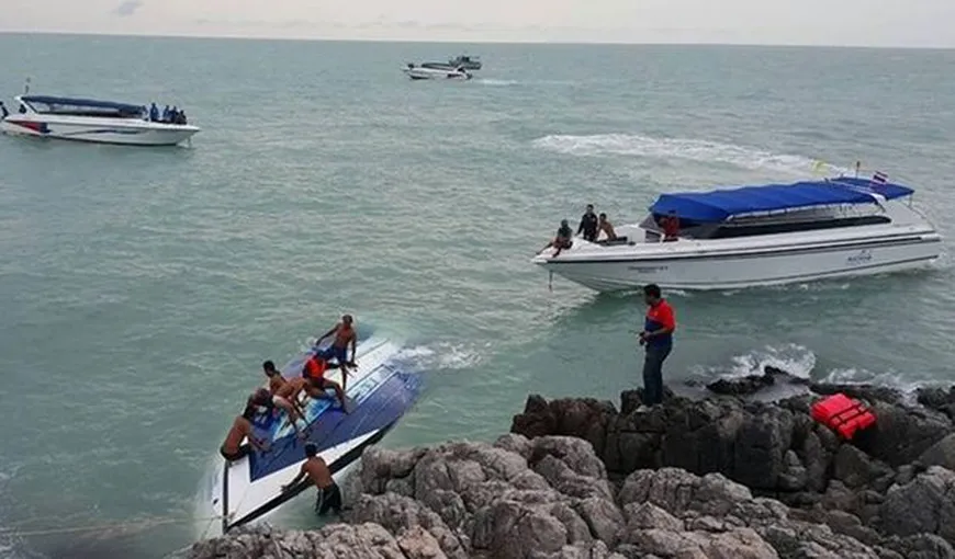 Mai mulţi morţi şi dispăruţi, după un naufragiu în largul Thailandei. O româncă ar putea fi printre victime VIDEO