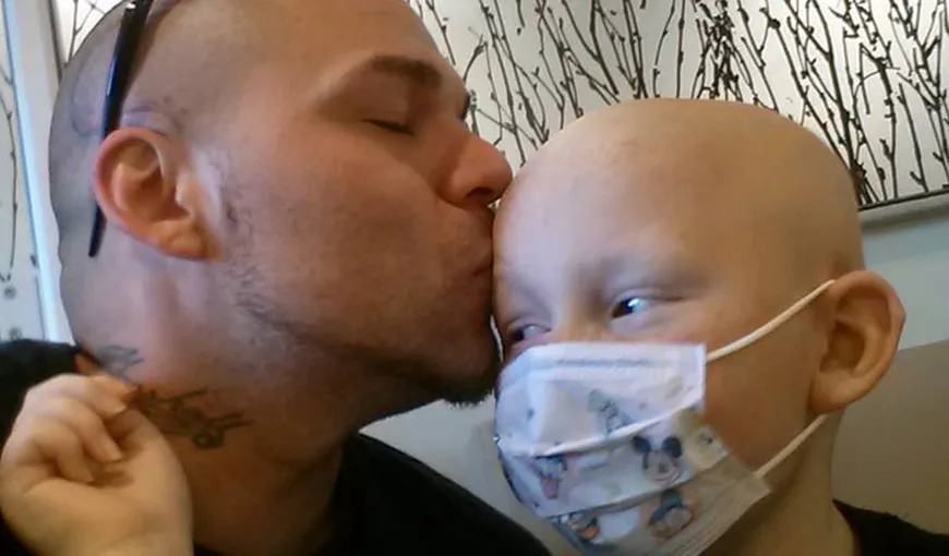 Gestul emoţionant al unui tată pentru fiul său bolnav de cancer