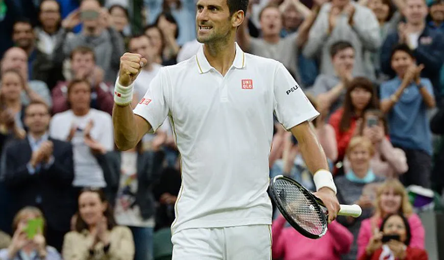 WIMBLEDON 2016. Djokovic, performanţă unică în istoria tenisului. 30 de victorii consecutive în turneele de Grand Slam