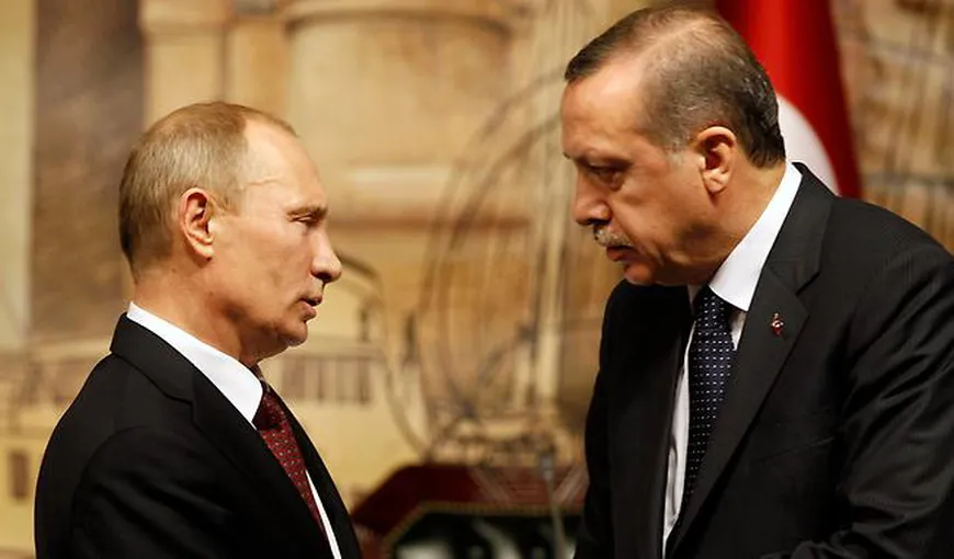 Avion militar rus doborât în Turcia. Erdogan i-a prezentat scuze lui Putin