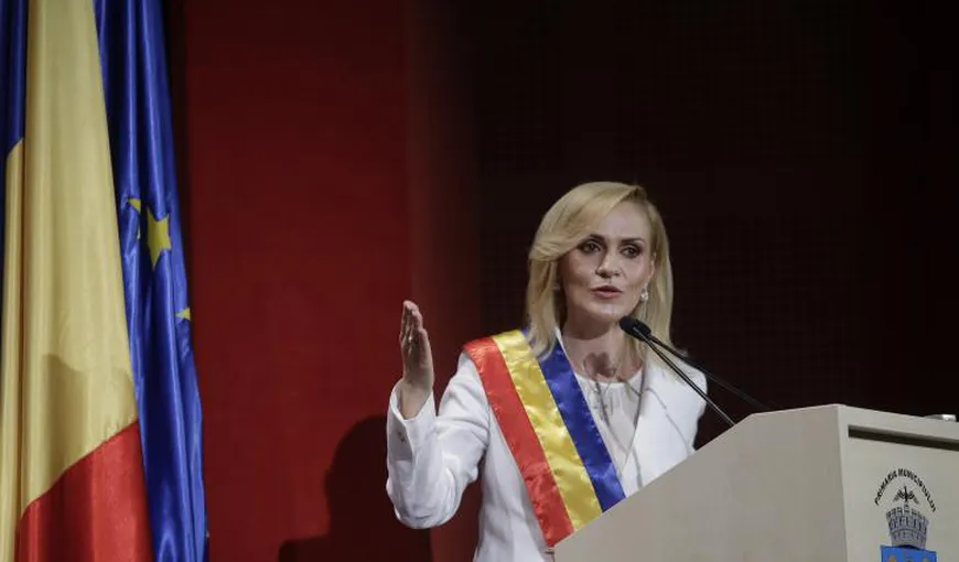 Gabriela Firea a depus jurământul şi a devenit oficial Primarul Capitalei
