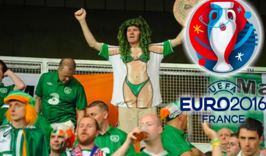 EURO 2016: Fanii irlandezi, serenadă pentru o franţuzoică, dedicaţii pentru poliţişti, cântece de leagăn la metrou VIDEO