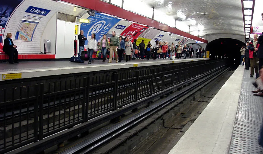 EURO 2016. Alertă ANTITERO la metroul din Paris cu câteva ore înainte de ROMÂNIA – FRANŢA