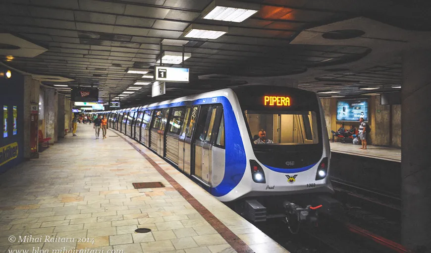 Metrorex introduce un nou tren de metrou pe magistrala 2 Berceni-Pipera