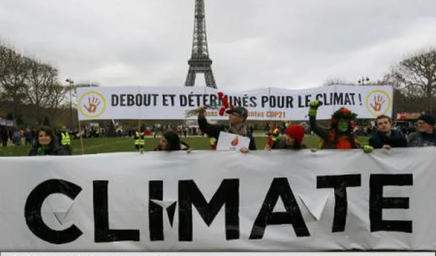 Parisul, desemnat ORAŞ CAMPION al luptei împotriva încălzirii globale