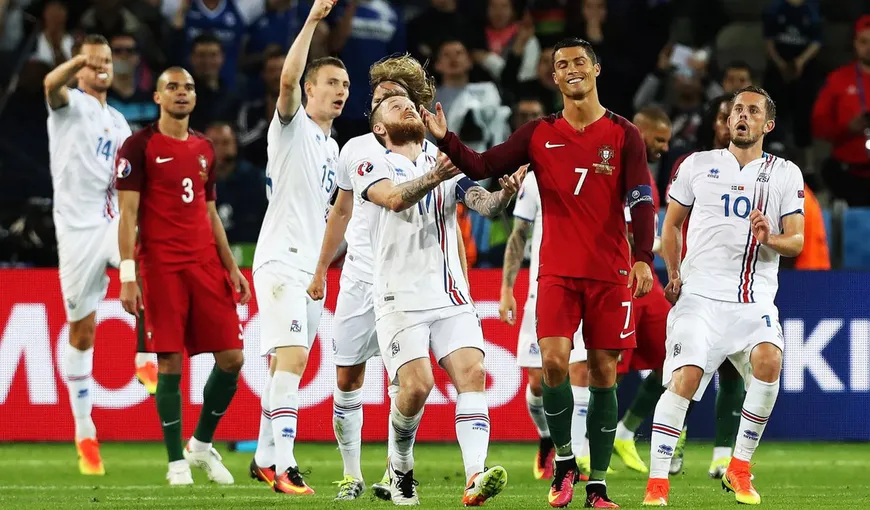 Islandezii, atacaţi de Cristiano Ronaldo: Se bucurau de parcă ar fi câştigat EURO. Mentalitate mică