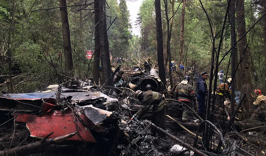 Un avion Su-27 s-a prăbuşit în regiunea Moscovei. Nu există supravieţuitori