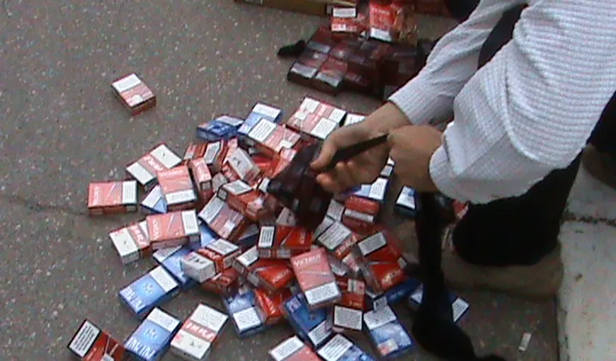 Inventivitatea contrabandiştilor de ţigări nu are limite. Unde au fost ascunse de această dată ţigările