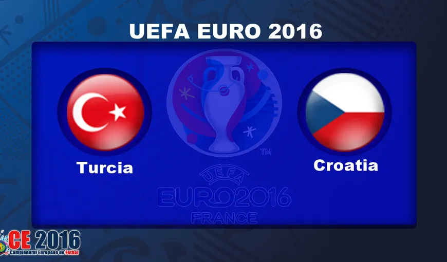 TURCIA-CROAŢIA LIVE VIDEO DOLCE SPORT ONLINE la EURO 2016: 0-1