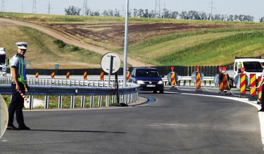 Şofer surprins în timp ce conducea cu 208 km pe oră pe Autostrada A3 Turda – Borş