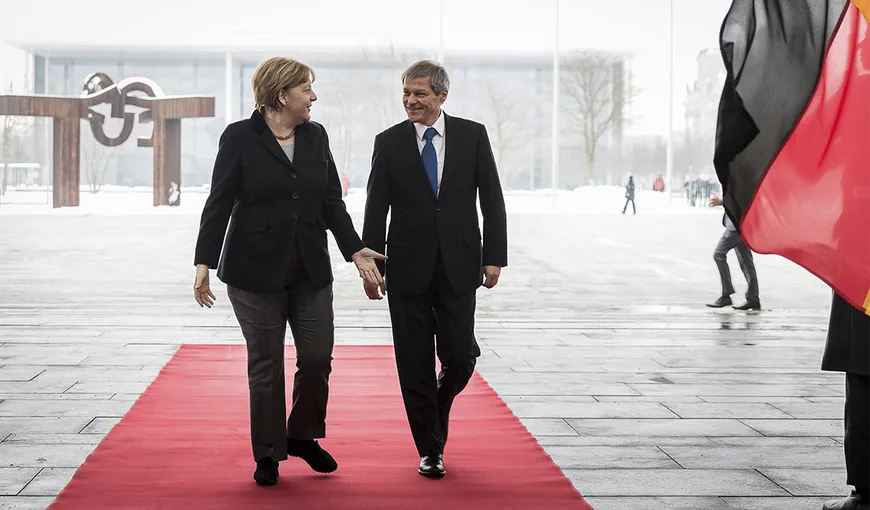 Dacian Cioloş merge din nou în Germania. Program încărcat al premierului, în următoarele săptămâni
