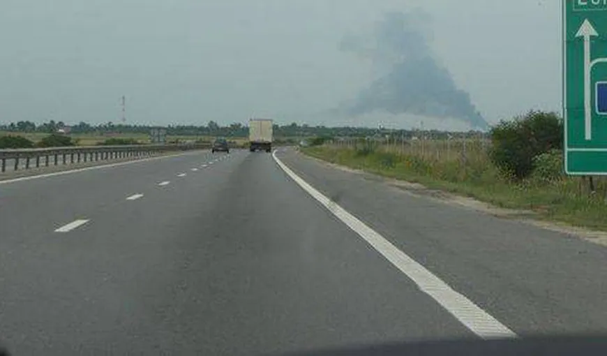 ACCIDENT pe Autostrada 1 Bucureşti-Piteşti