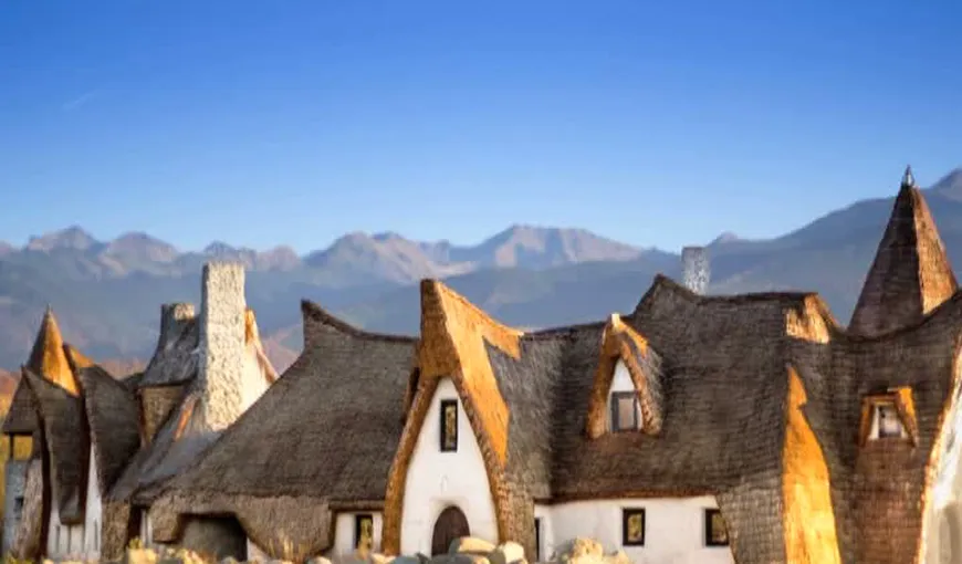 Castelul de lut din Valea Zânelor, la BBC VIDEO