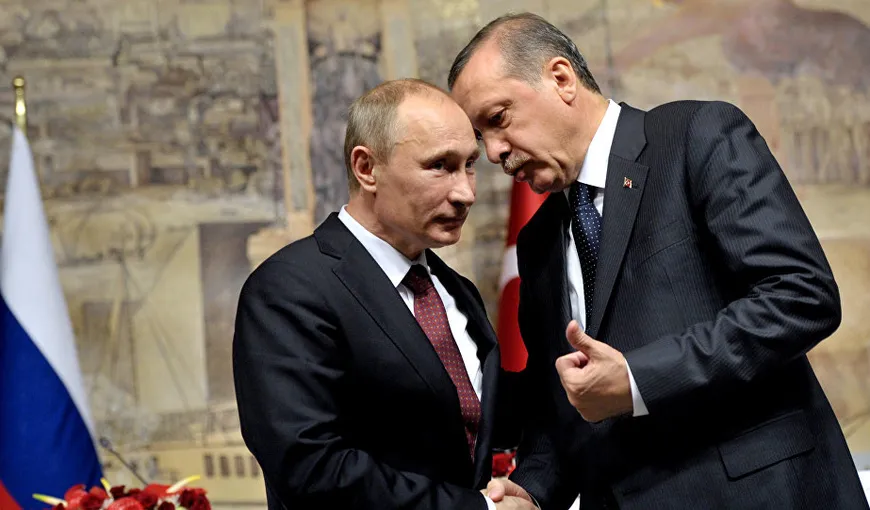 Rusia și Turcia discută reluarea proiectului TurkStream. Erdogan, vizită la Kremlin pe 9 august