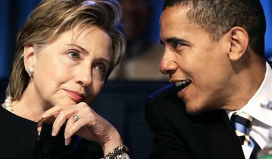 Alegeri SUA: Obama îi „predă” ştafeta, simbolic, lui Hillary Clinton. Este pregătită pentru postul de COMANDANT SUPREM