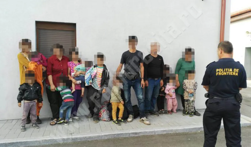 15 refugiaţi irakieni au intrat fraudulos în România. Migranţii au fost prinşi de Poliţia de Frontieră