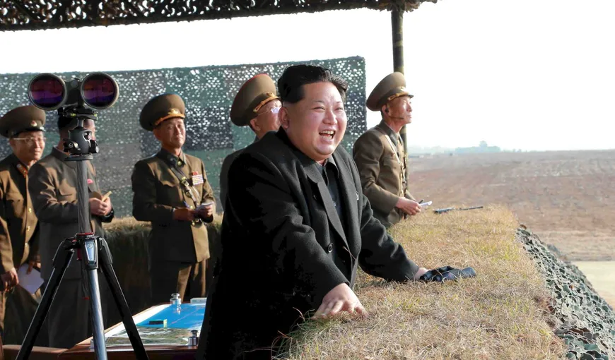 Coreea de Nord a efectuat un exerciţiu masiv de artilerie cu ocazia zilei armatei