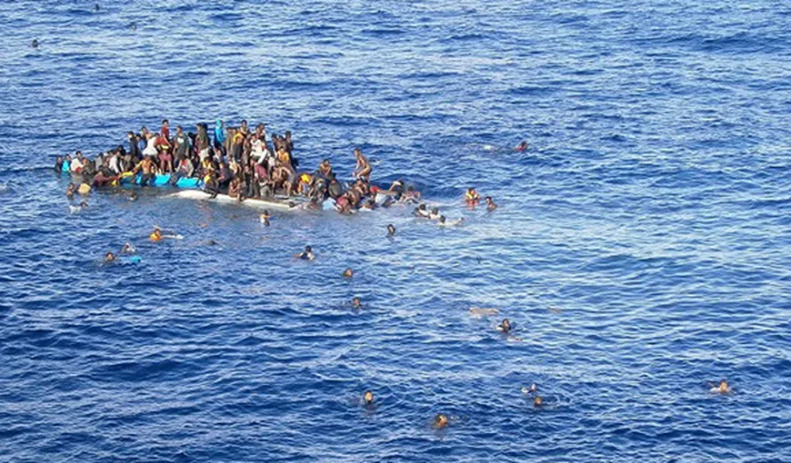 Tragedia migranţilor: Peste ŞASE SUTE de cadavre la bordul unei nave scufundate în Mediterană