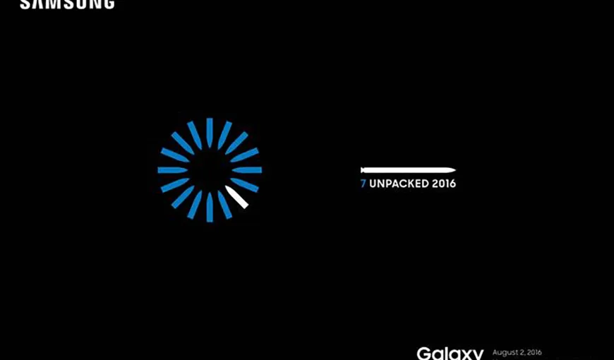 Samsung a anunţat data oficială de lansare a Galaxy Note 7