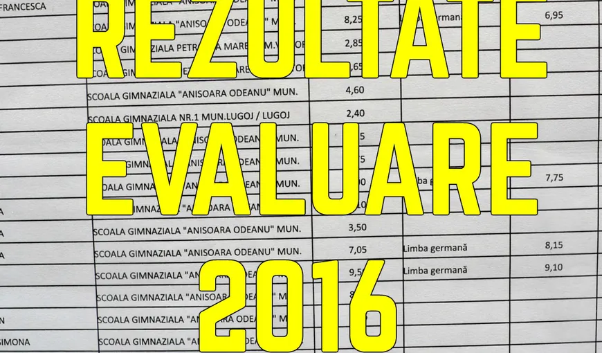 REZULTATE EVALUAREA NAŢIONALĂ 2016: Aproape opt sute de contestaţii la Suceava