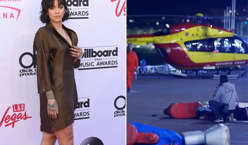 Rihanna se afla la Nisa în momentul atacului terorist. Concertul său de vineri a fost anulat