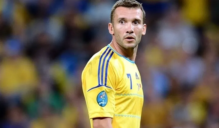 Andrei Şevcenko va antrena naţionala de fotbal a Ucraina