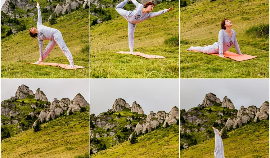 6 poziţii de yoga care ne ajută să slăbim