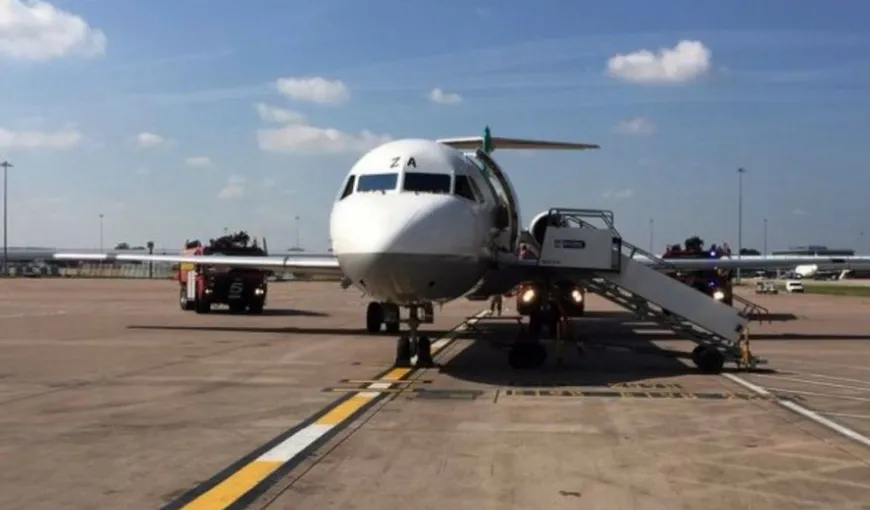 Avion al lui Manchester City, evacuat înainte de a decola spre România