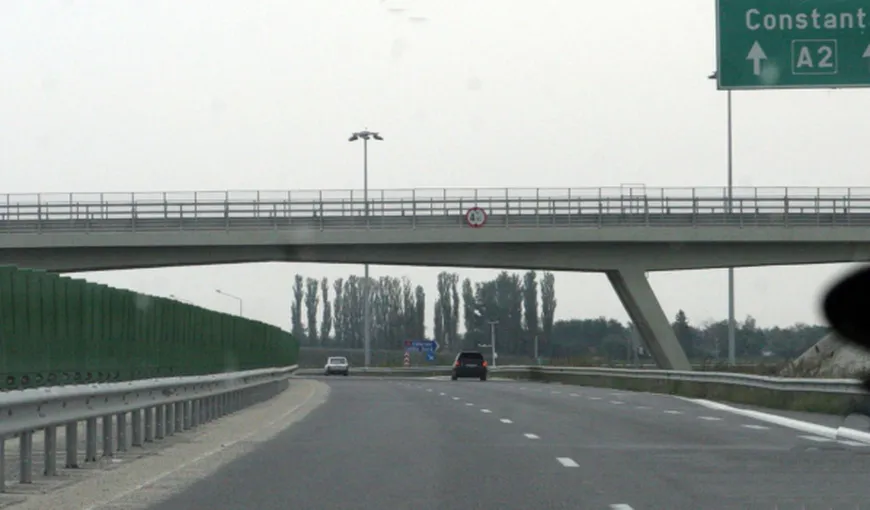 Lucrări pe Autostrada Bucureşti – Constanţa