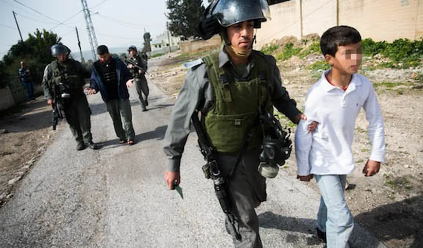 Israelul reduce la 12 ani vârsta minimă de DETENŢIE a MINORILOR care comit acte teroriste