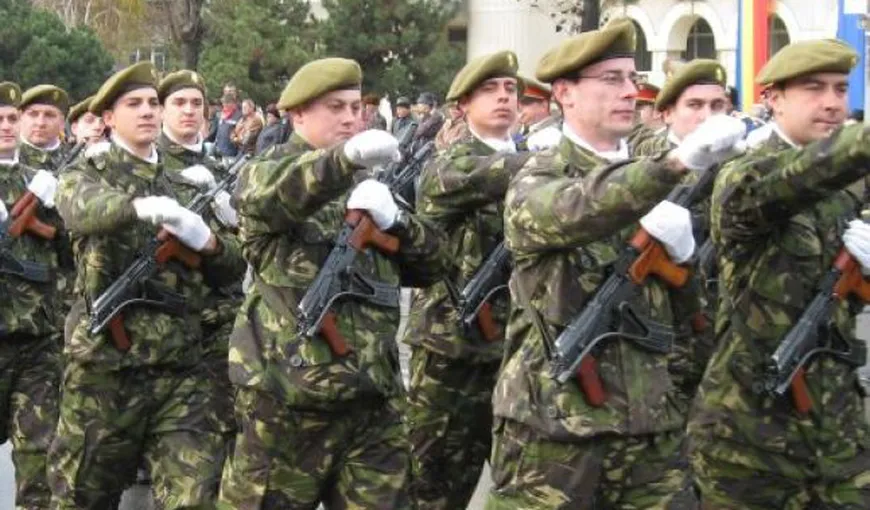 Nou tip de serviciu militar în România, cu durată de trei luni, din 2017