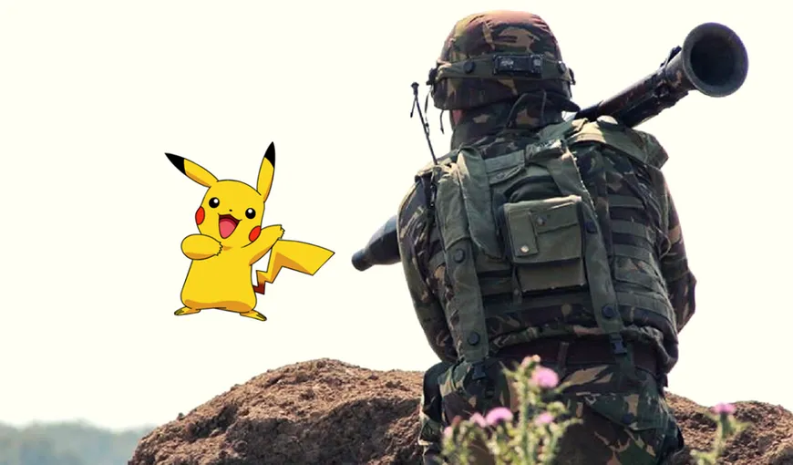 Armata, atenţionare inedită pentru jucătorii de Pokemon Go: Se vor executa trageri!