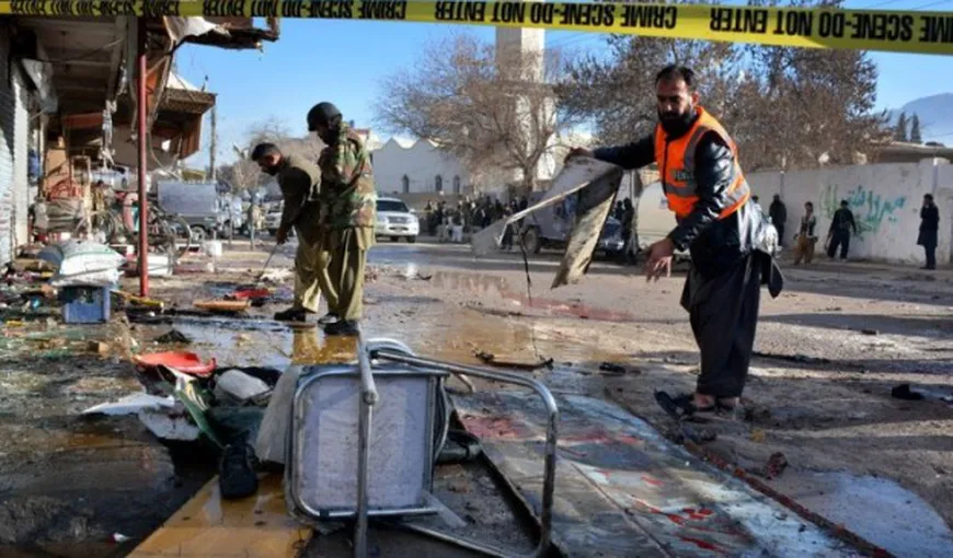 Stat Islamic revendică atentatul sângeros din Pakistan, soldat cu 66 de morţi