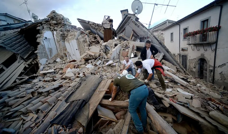 Veşti bune despre românii afectaţi de cutremurul din Italia: Doar patru persoane mai sunt dispărute, celelalte au fost găsite în viaţă