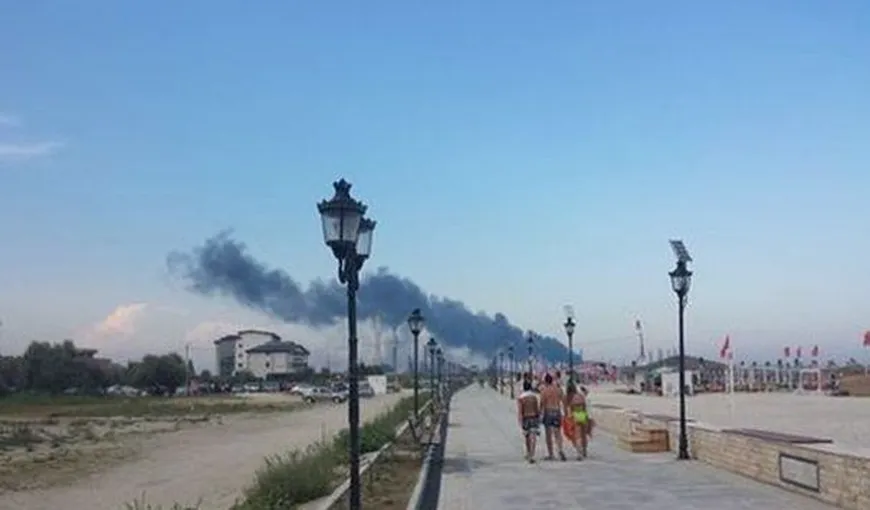 INSEMEX Petroşani face o expertiză tehnică în cazul exploziei de la Petromidia. Rompetrol: Emisiile din aer nu pun în pericol turiştii