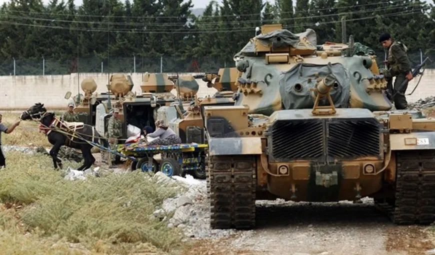 Siria condamnă incursiunea turcă pe teritoriul ei: O ÎNCĂLCARE FLAGRANTĂ a suveranităţii