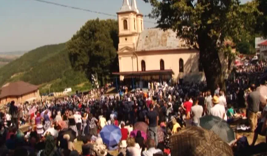 Peste 30.000 de pelerini s-au adunat la Mănăstirea Nicula, de Sfânta Maria