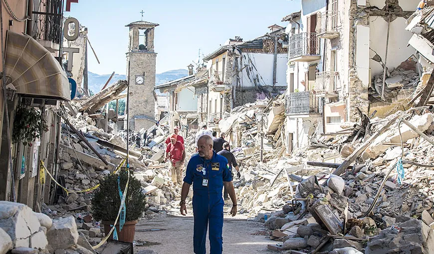 Cutremurul din Italia: REPLICI SEISMICE PUTERNICE în zonele deja afectate. Sâmbătă, doliu naţional