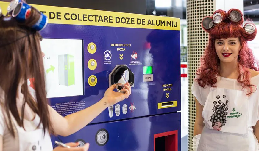 Românii au colectat 100.000 de doze de aluminiu în campania „Şi mama reciclează!”, în doar o lună şi jumătate de la lansare