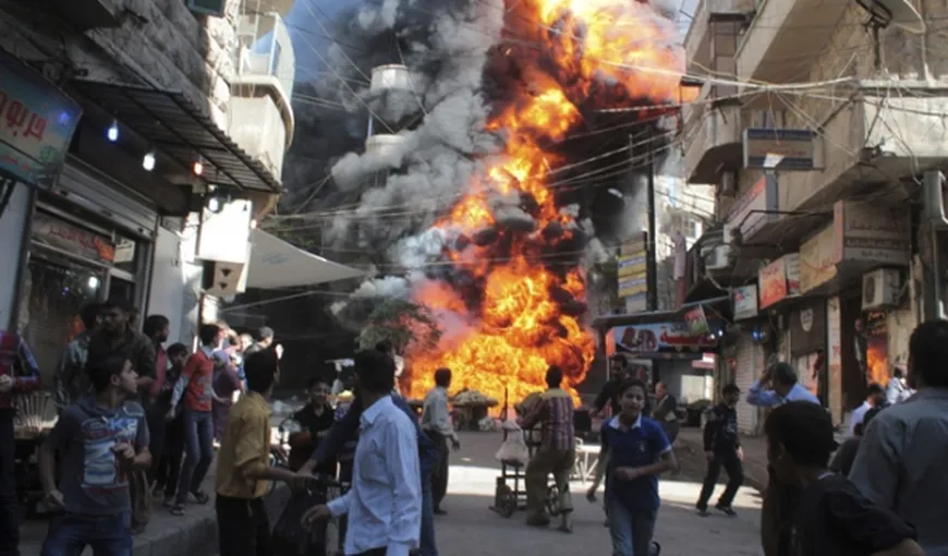 Cel puţin 25 de morţi în urma unor raiduri aeriene în nord-vestul Siriei
