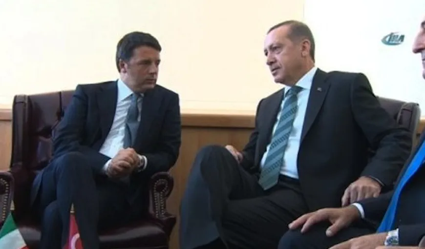 Premierul italian îi dă lecţii de STAT de DREPT preşedintelui turc