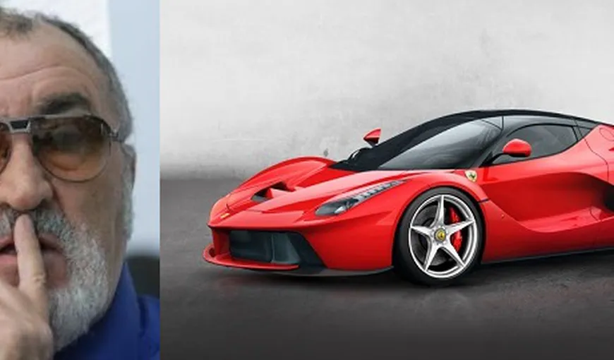 Singurul miliardar român, Ion Ţiriac, şi-a completat colecţia de maşini cu noul Ferrari de peste un milion de euro