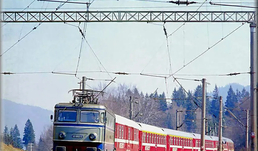 Circulaţia feroviară între Sibiu şi Vinţu de Jos, ÎNTRERUPTĂ. Trenurile pe ruta Timişoara – Bucureşti, deviate pe Sighişoara – Braşov